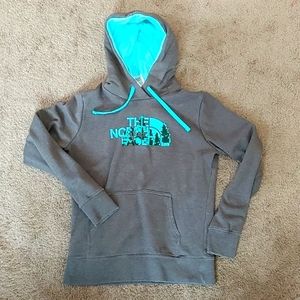 North Face Womens Hooded Sweatshirt Size Medium
